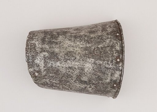 Upper Arm Defense (Rerebrace) with Fragment of  Lining Strap