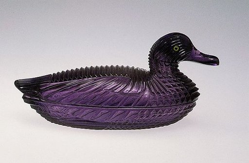 Covered Figural Dish