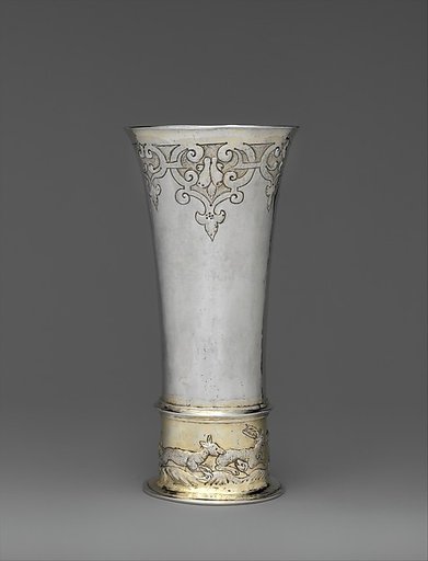 Footed beaker