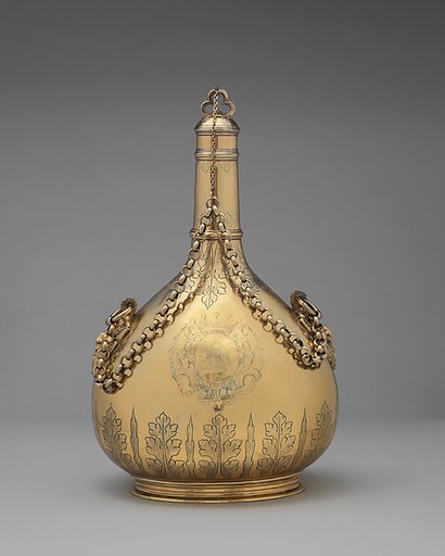 Pilgrim bottle (one of a pair)