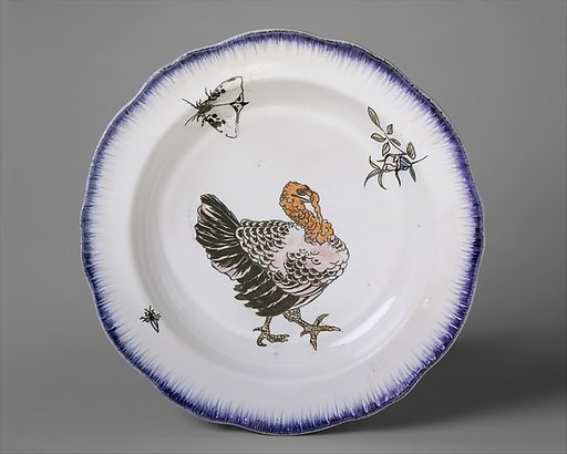 Soup plate (part of a set of three)
