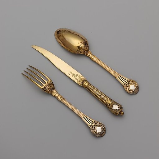 Set of six knives