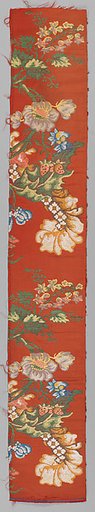 Fragment of woven silk