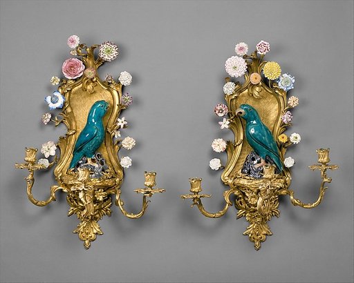 Wall light (one of a pair)