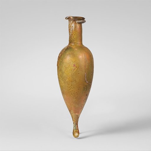 Glass perfume bottle
