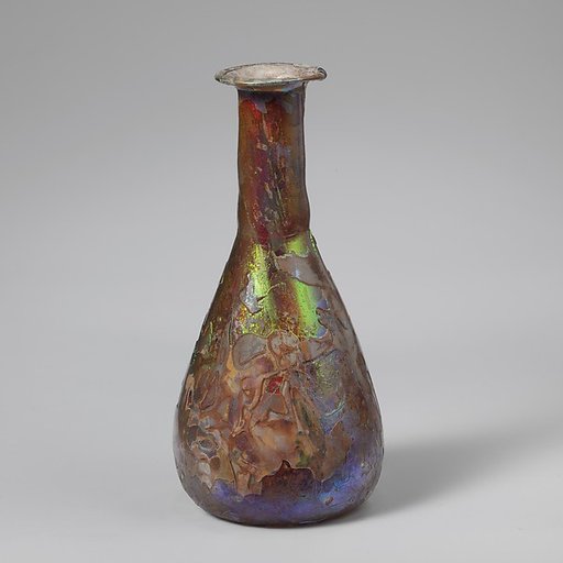 Glass perfume bottle