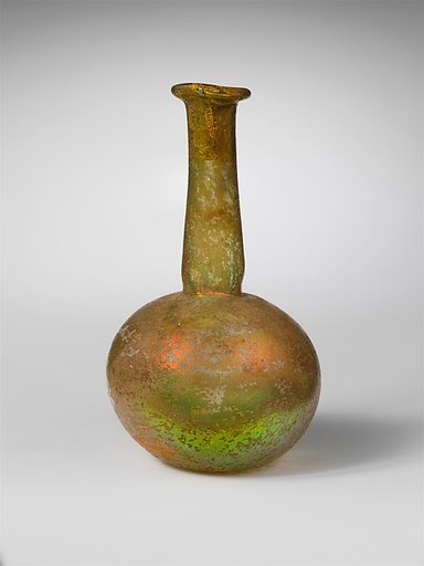 Glass perfume bottle