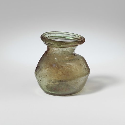 Glass miniature jar