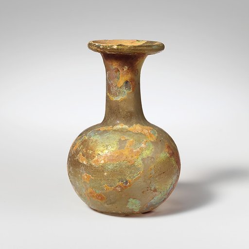 Glass perfume bottle