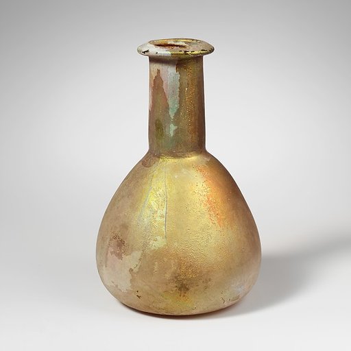 Glass perfume bottle