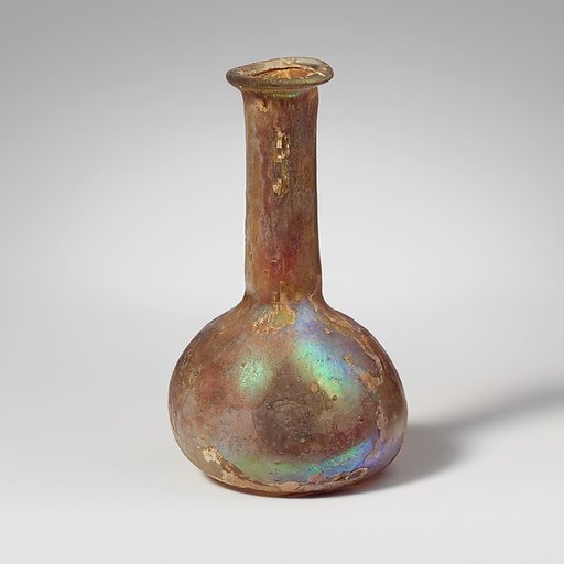 Glass perfume bottle