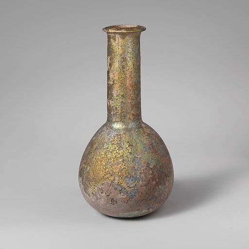 Glass perfume bottle