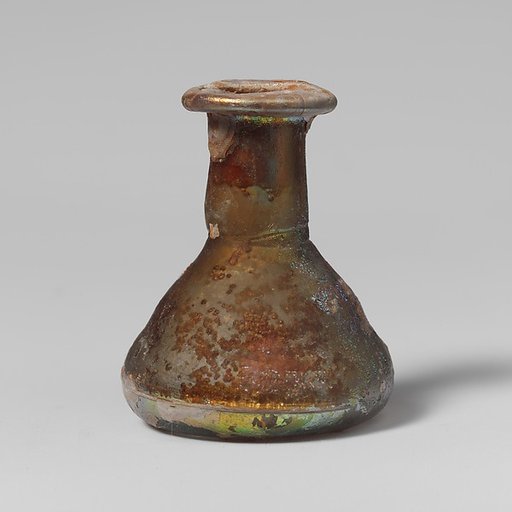 Glass perfume bottle