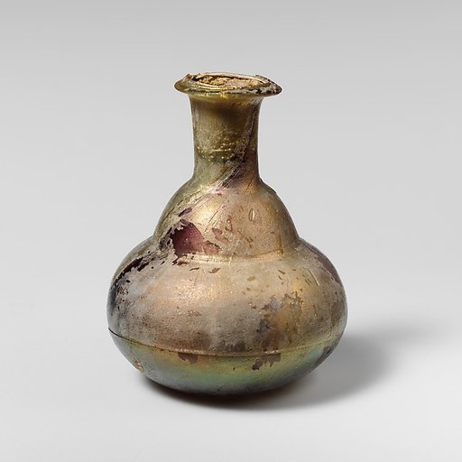 Glass perfume bottle