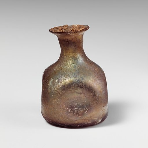 Glass perfume bottle