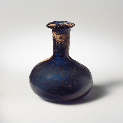 Glass perfume bottle