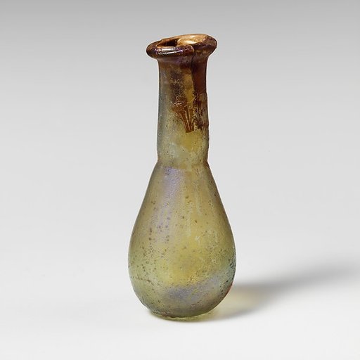 Glass perfume bottle