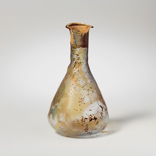 Glass perfume bottle