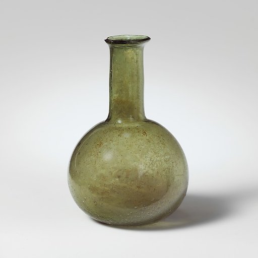 Glass perfume bottle