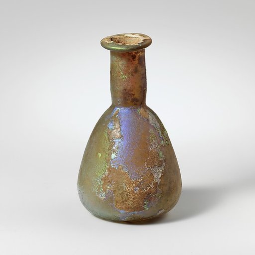 Glass perfume bottle