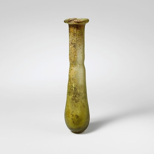 Glass perfume bottle