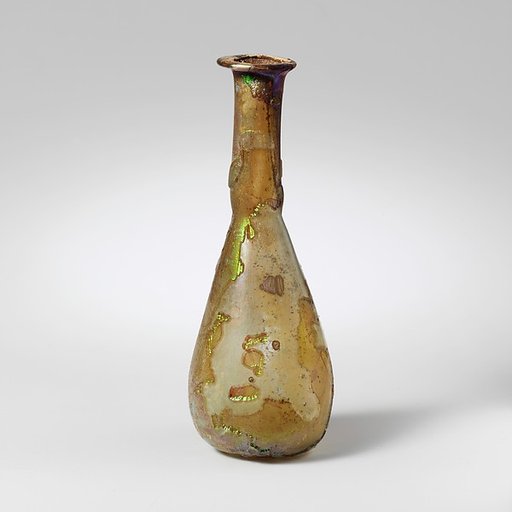 Glass perfume bottle