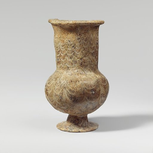 Glass krateriskos (unguent jar)