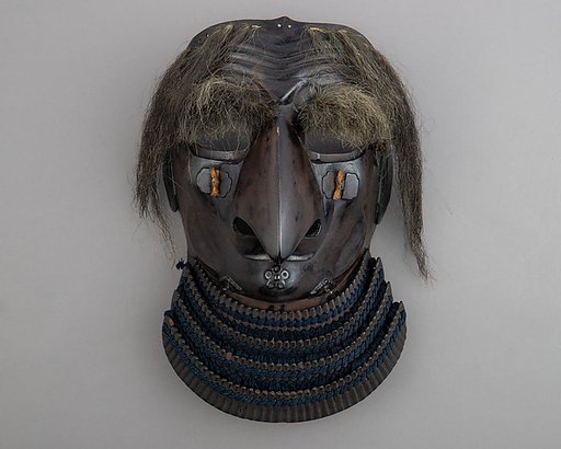 Mask (Sōmen) Representing a Tengu