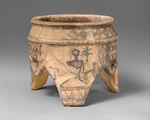 Terracotta tripod