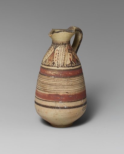Terracotta juglet