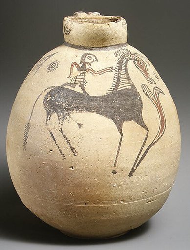 Terracotta jug