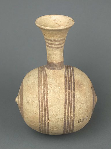 Jug, barrel-shaped