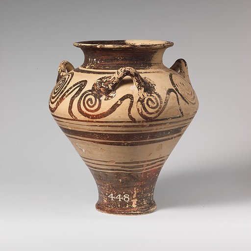 Terracotta pithoid jar