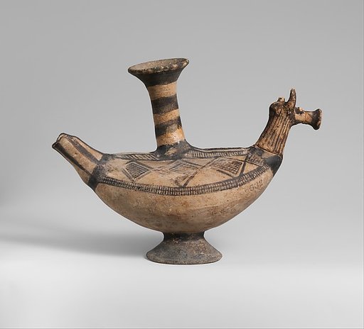 Terracotta vase in the form of an animal