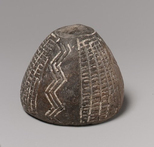 Terracotta spindle whorl