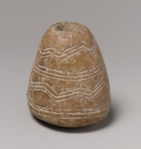 Terracotta spindle whorl