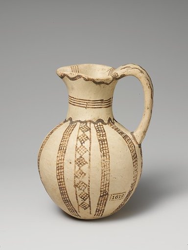 Terracotta juglet