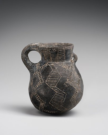 Terracotta juglet
