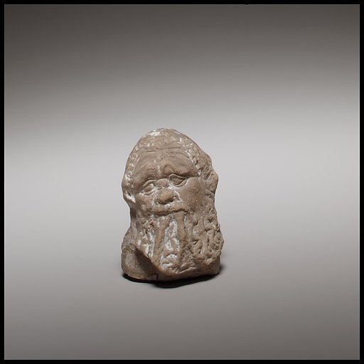 Head of a satyr