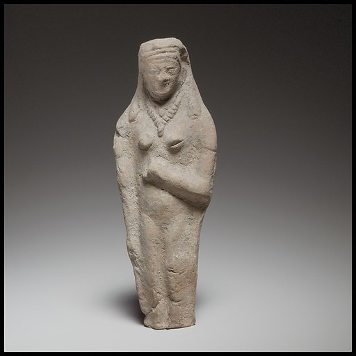 Standing female figurine