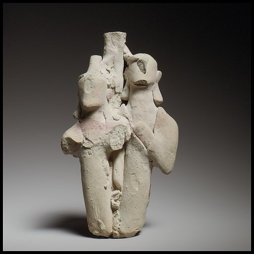 Group of three standing male figures