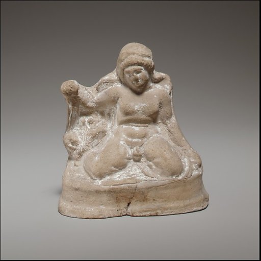 Seated boy
