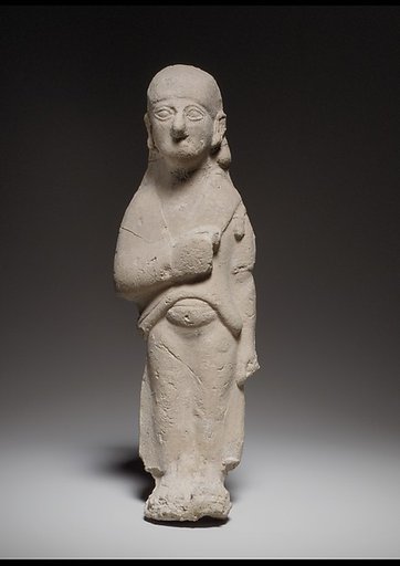 Standing female figurine