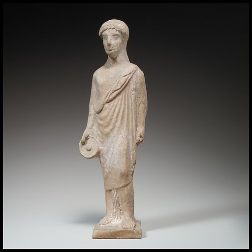 Standing female figurine