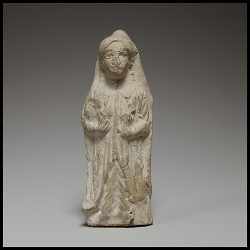 Standing female figurine