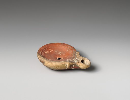 Tarracotta oil lamp