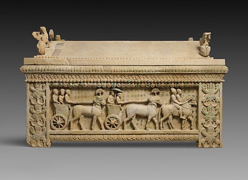 Limestone sarcophagus: the Amathus sarcophagus