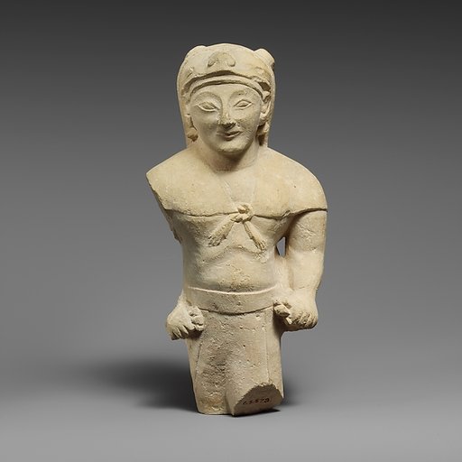 Limestone statuette of Herakles as an archer
