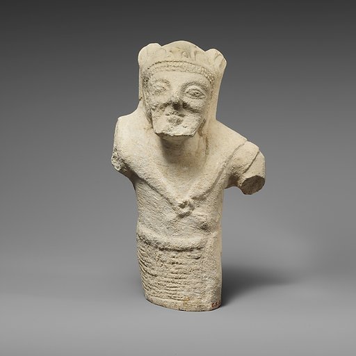 Limestone statuette of bearded Herakles