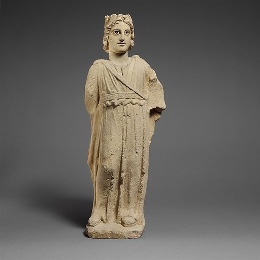 Limestone statue of Apollo